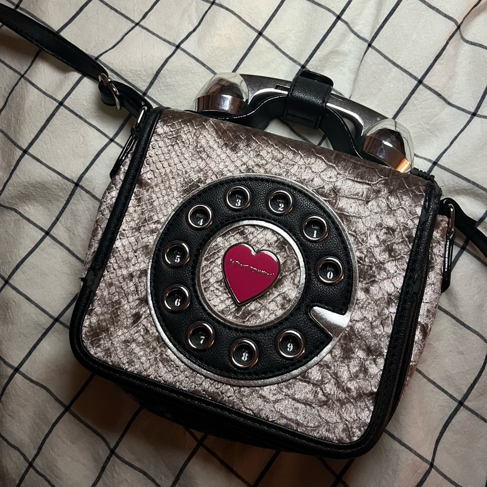 Betsey Johnson Wired Telephone Bag